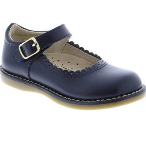 Heather Mary Jane FOOTMATES Leather